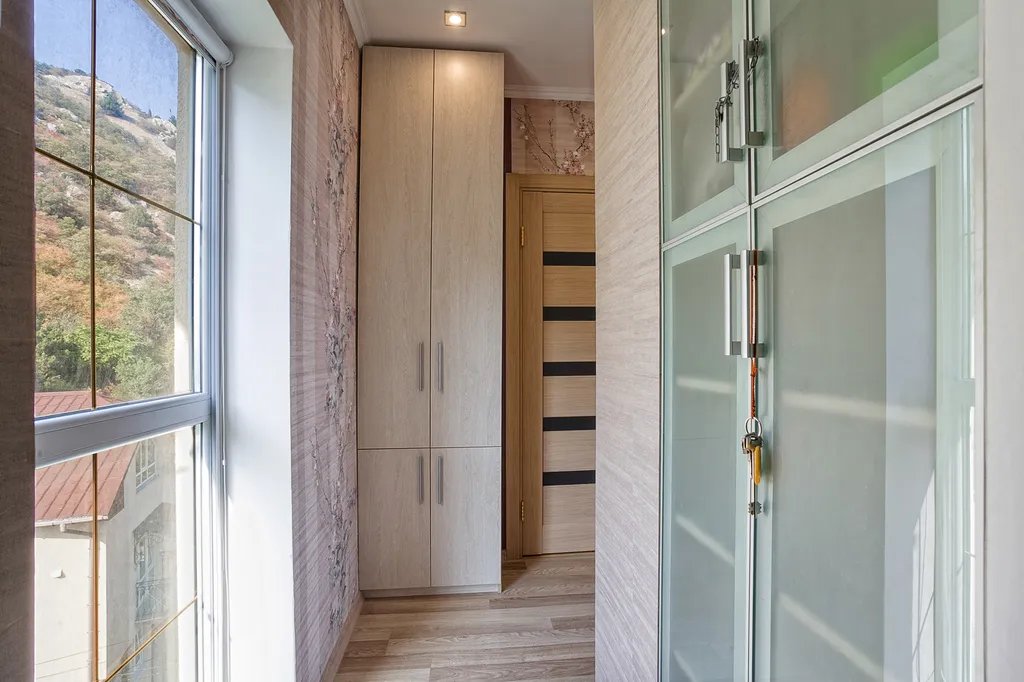 Видовая студия в Симеизе с 2 балконами