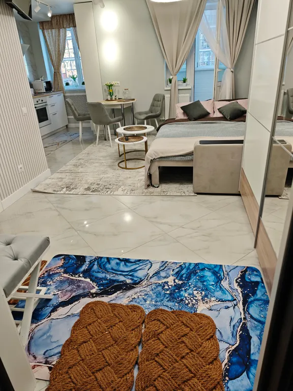 Атмосферная квартира-студия у Глобуса на Зелёной