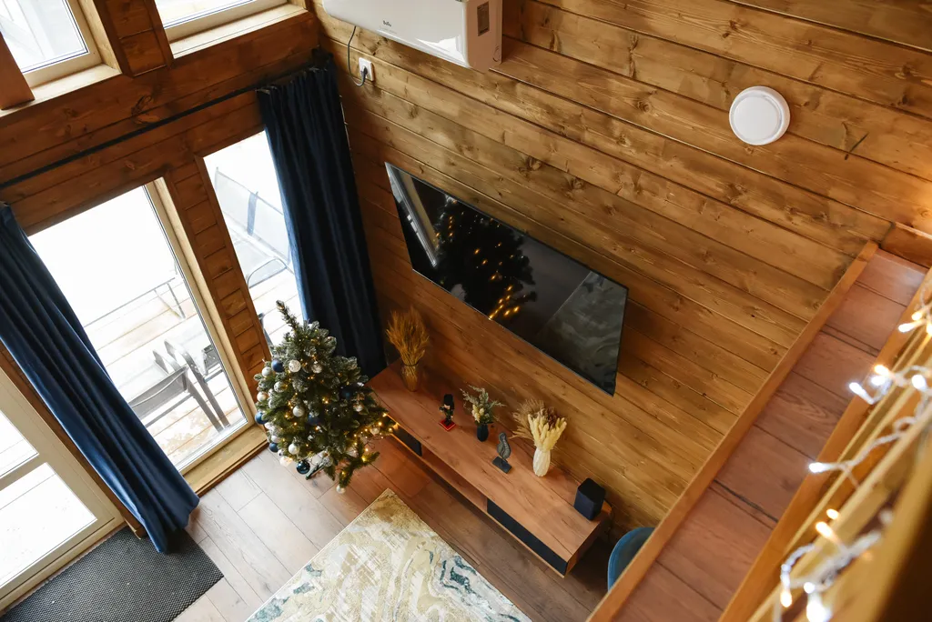 Синий домик