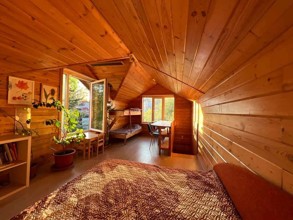 Коттедж Дом с настоящей русской баней на дровах — Песочный