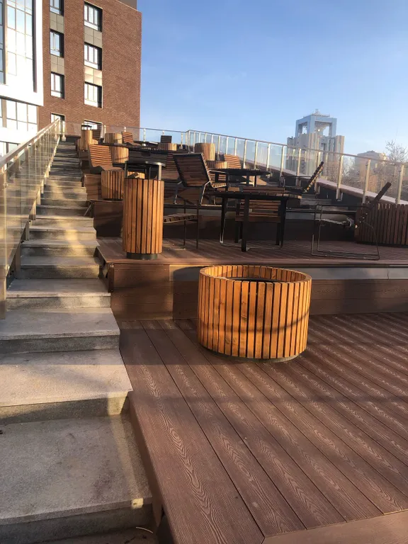 Квартира с шикарным видом на город возле жд вокзала, центр города