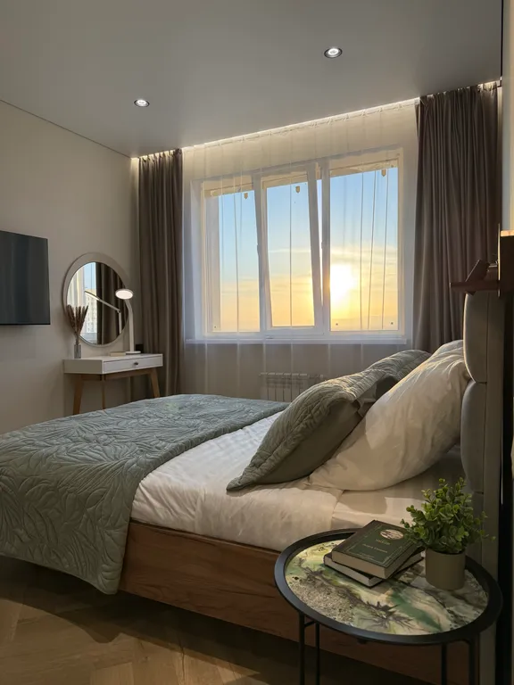 Уютная квартира с видом на горы и закаты — аренда посуточно в Южно-Сахалинск