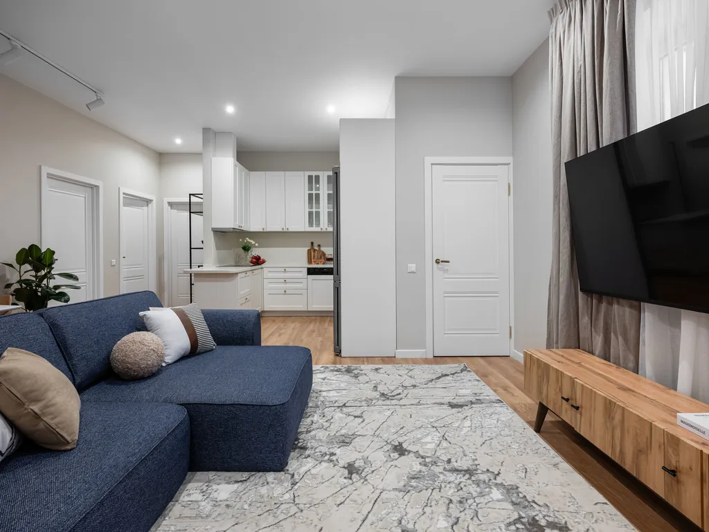 Стильная квартира на арбате с верандой