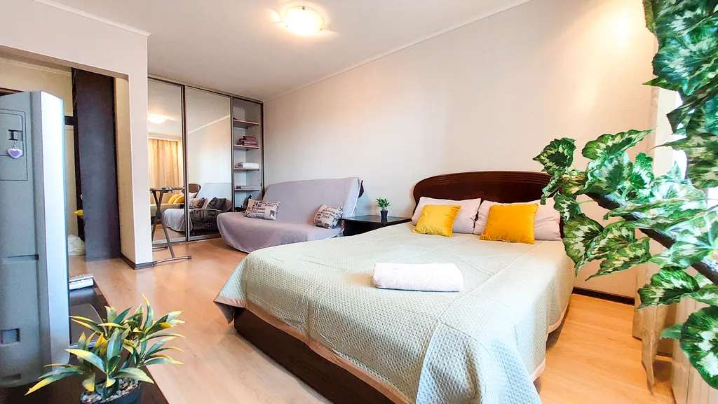 Квартира Светлая однушка у жд вокзала — аренда посуточно в Хабаровск