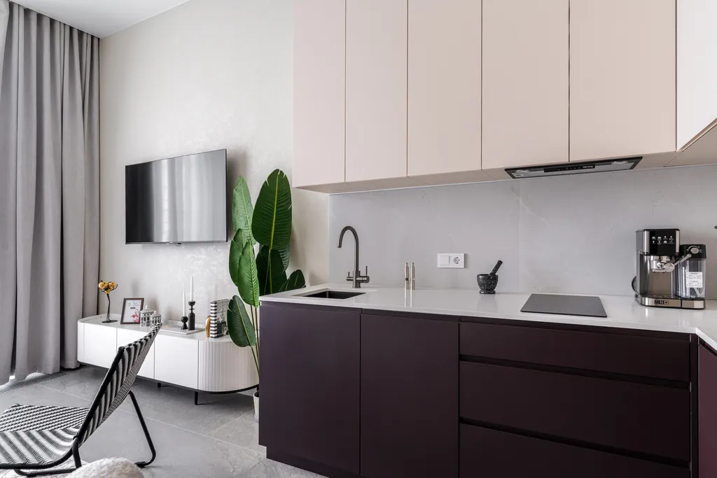 Квартира Apart-Deluxe Легенды моря: Дизайнерская 1к.квартира у озера и моря — Светлогорск