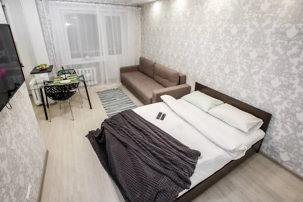 Стильная квартира-студия в центре столицы