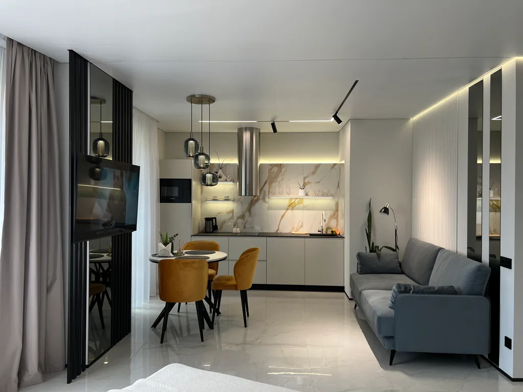 Новая квартира-студия рядом с центром