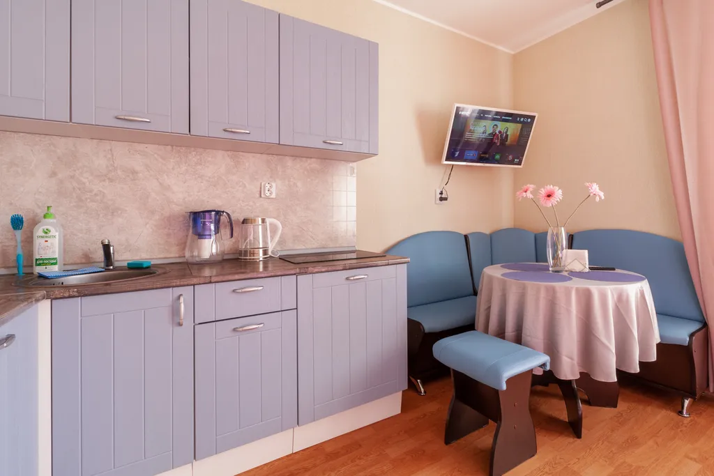 Rose-Blue Apartment (2ой дом от метро, 400 метров)