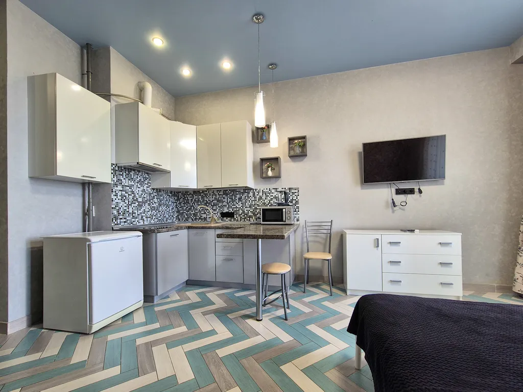 Квартира Квартира Студия с видом на море и балконом — Адлер