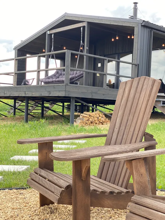 Дом в деревне с городским комфортом и русской баней