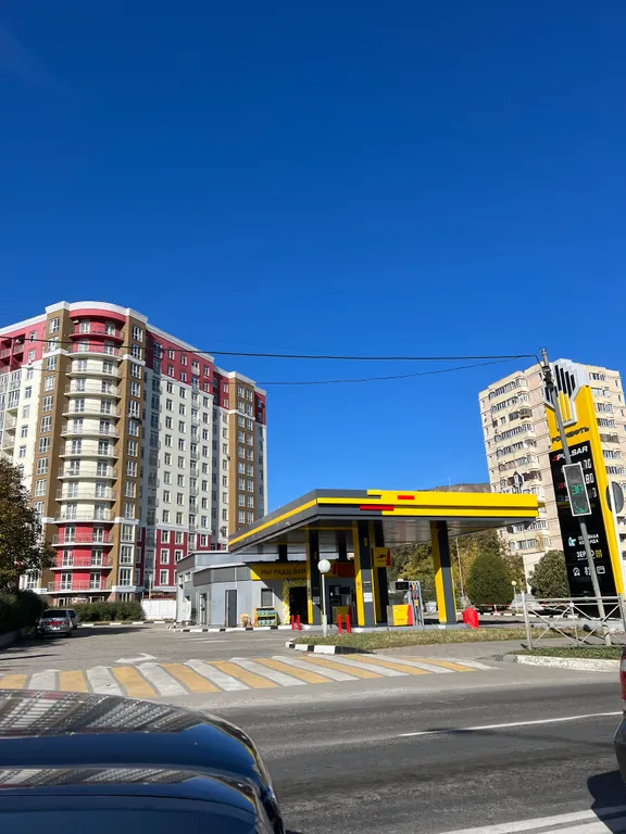 Квартира-студия с видом на горы