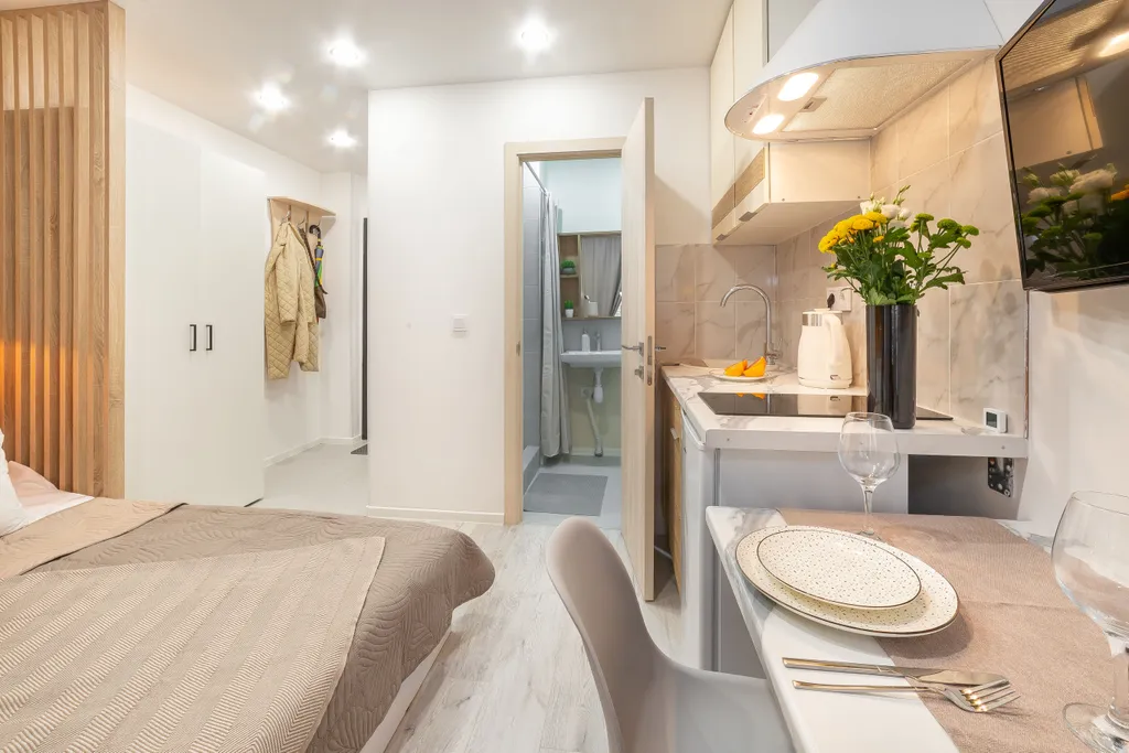 Квартира Квартира-студия, 17 м², 1 кровать — Санкт-Петербург