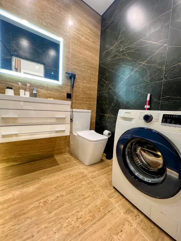 Уютная квартира с дизайнерским ремонтом в 15 минутах от моря