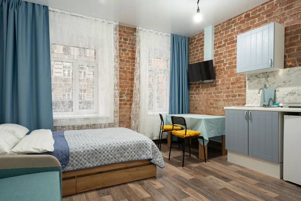 Квартира Студия у метро — аренда посуточно в Санкт-Петербург