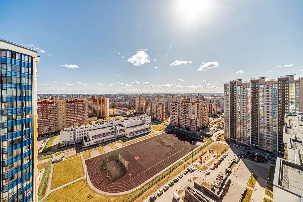 Квартира Видовая квартира-студия на Кондратьевском проспекте — Санкт-Петербург
