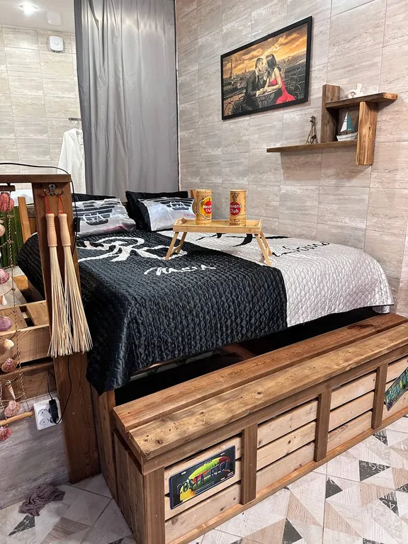 Номер с отдельным входом с сауной