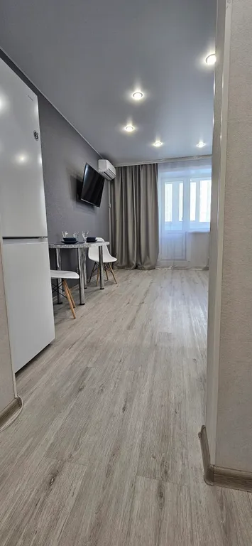 Тёплая и уютная студия в новом доме