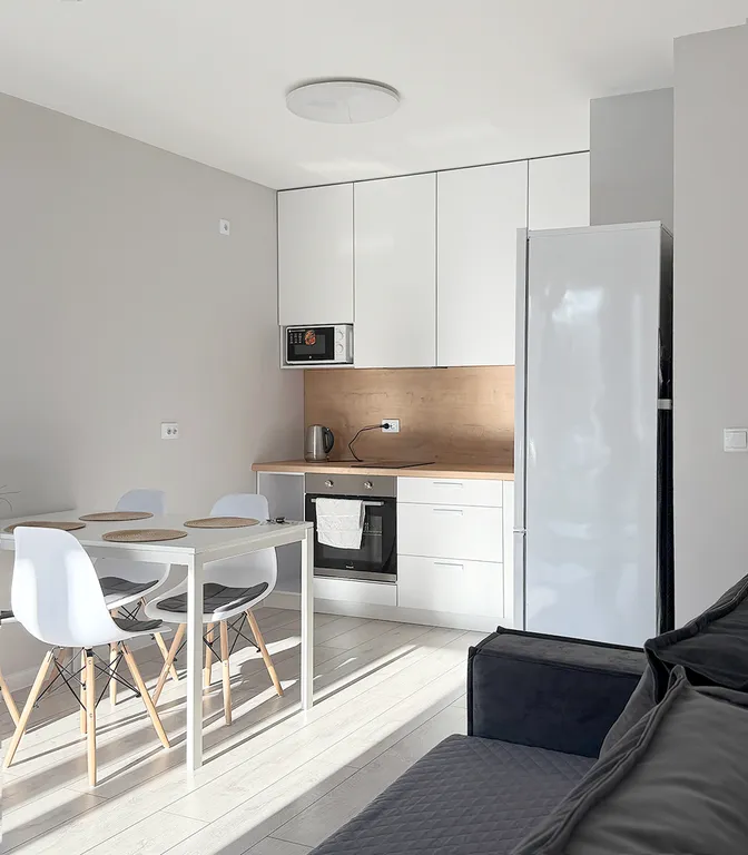 Двухкомнатная квартира рядом с центром города