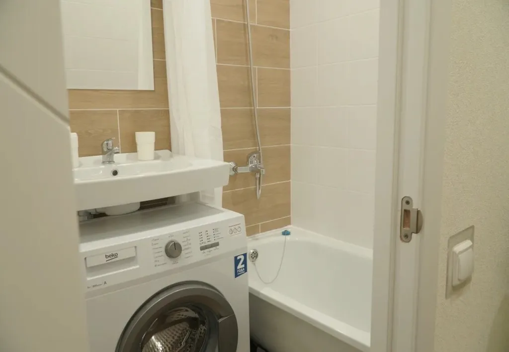 Двухместная студия с удобной кроватью для комфортного проживания