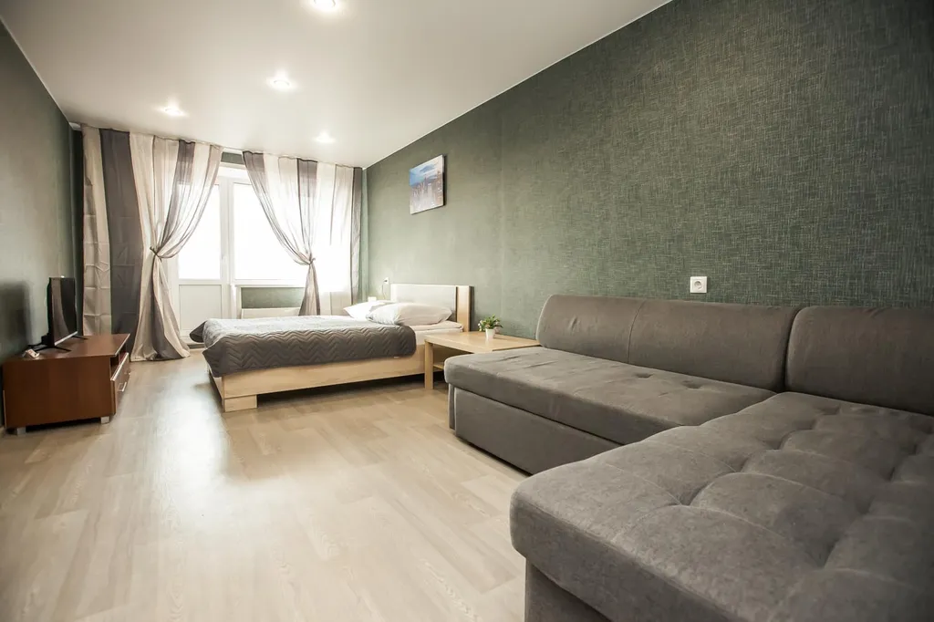 Однокомнатная квартира рядом с лесом