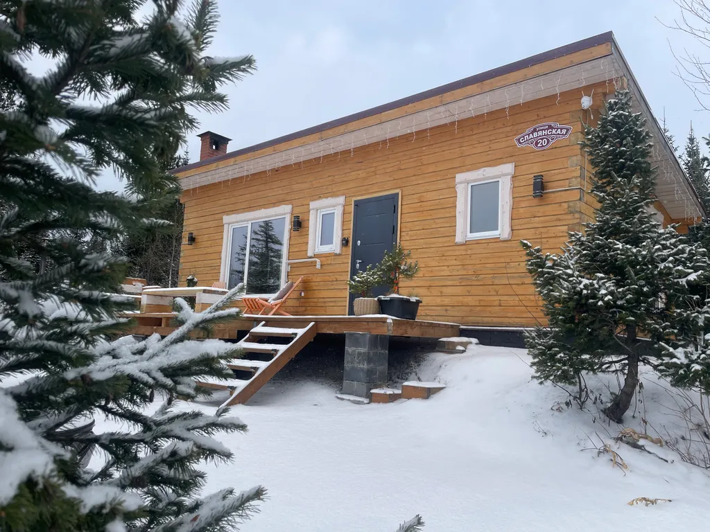 Дом с камином и сауной