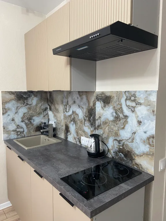 Студия после современного ремонта