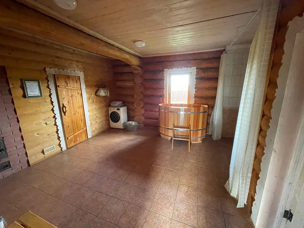 Домик с настоящей русской баней