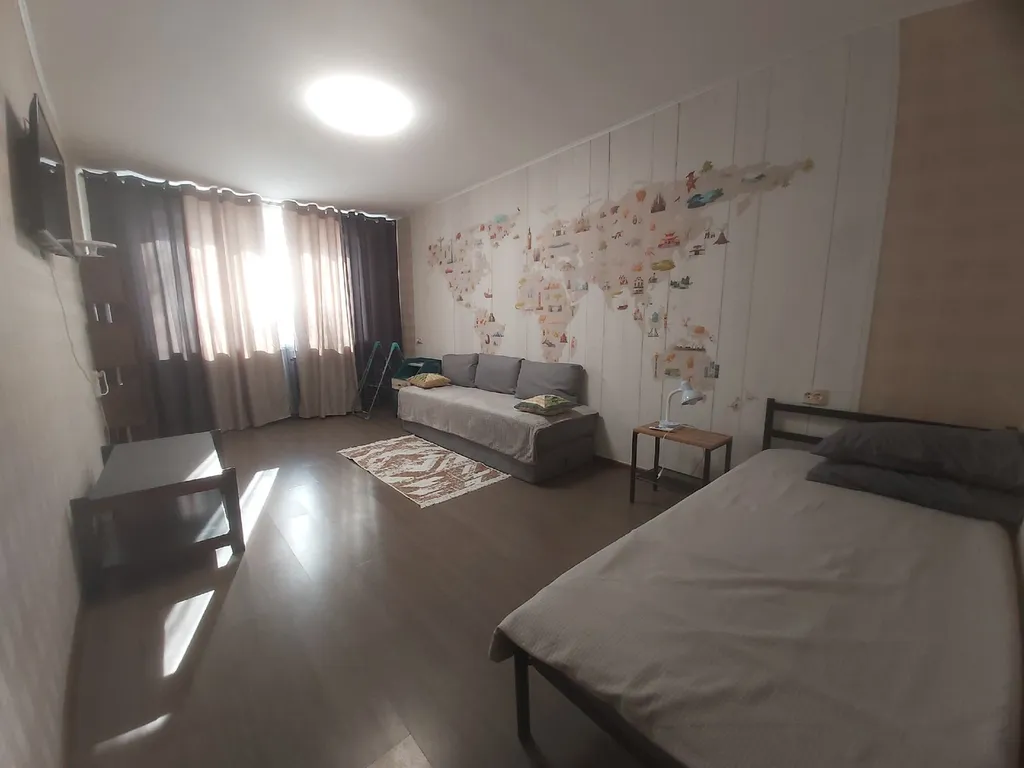 Квартира 2 комнаты/6 спальных мест, первый этаж