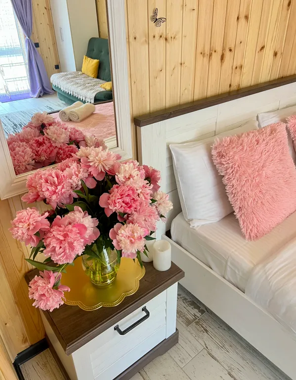 Уютный домик с видом на горы