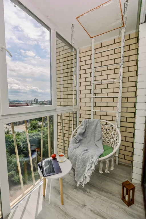 Квартира Очаровательная евродвушка с панорамным балконом — аренда посуточно в Ижевск