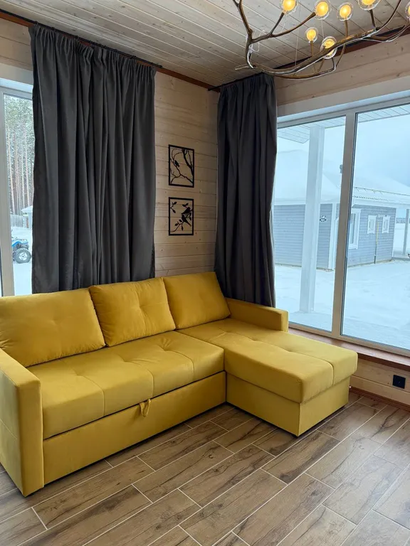 Дом с двумя спальнями на озере Сямозеро в Карелии