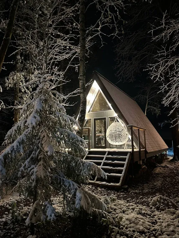 Шале в лесу в Подмосковье