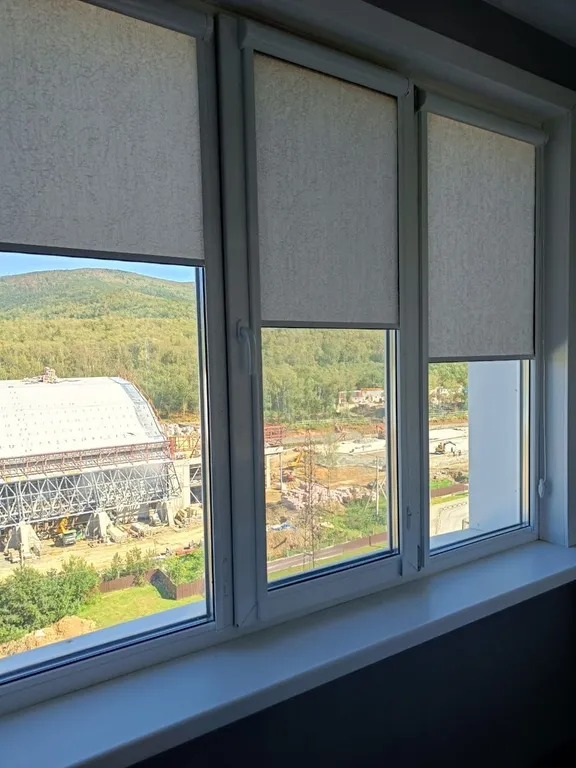 Уютная студия в Южно-Сахалинске с видом на горы