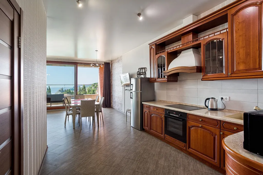 Апартаменты с видом на лазурное море