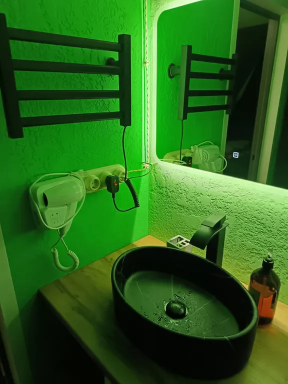 А-фрейм с видом на лес и с банным чаном