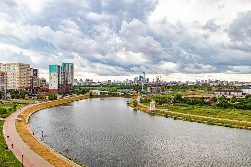 2-комнатная на набережной с видом на реку