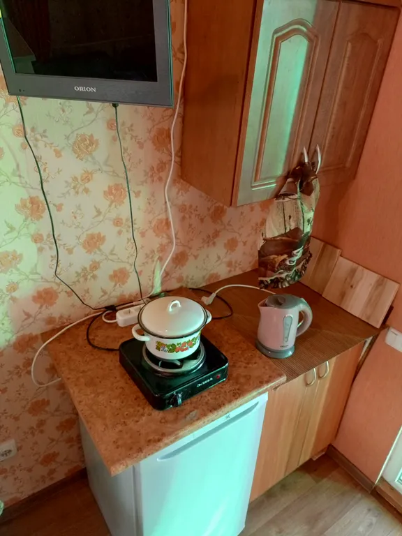 Уютная небольшая  студия, с видом на море и  на вершину Ай-Петри.