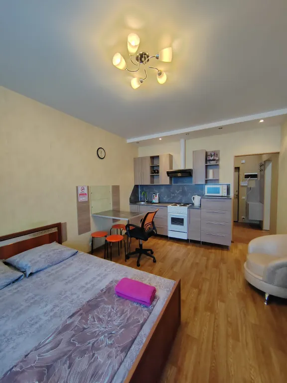 Уютная студия рядом с ТРЦ АУРА