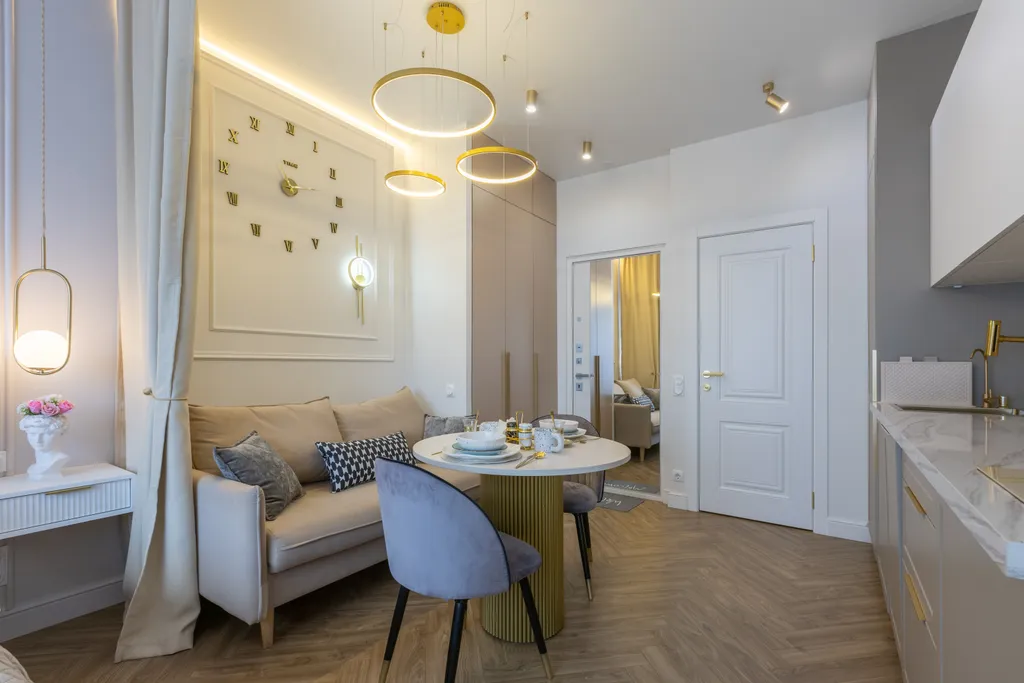 Квартира Квартира Дизайнерская студия рядом с Москва-Сити в ЖК Hеadlinеr — Москва