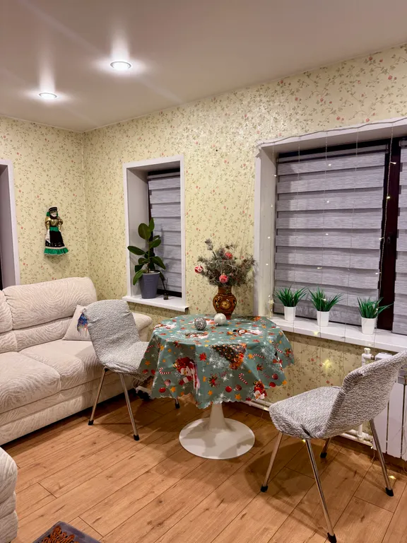 Дом с баней на дровах