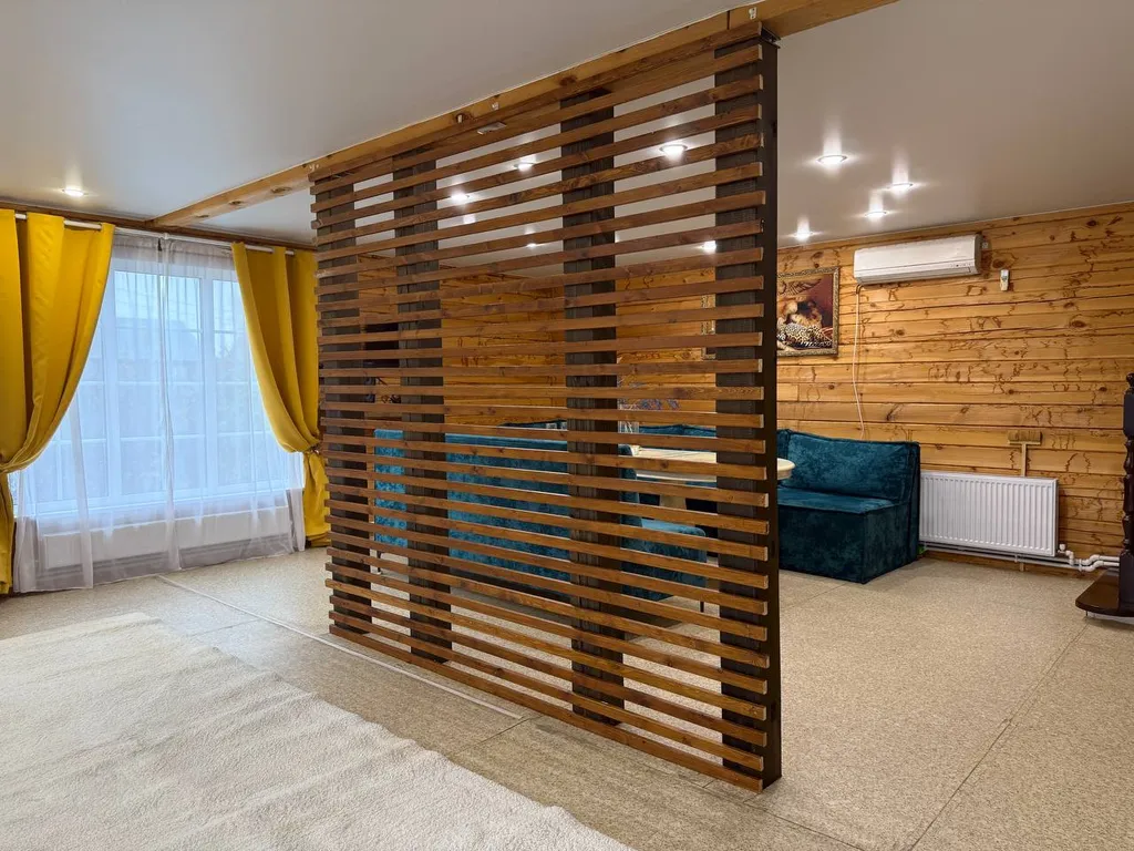 Дом, 14 спальных мест, парковка на 5 машин, баня, до аква парка 15 мин