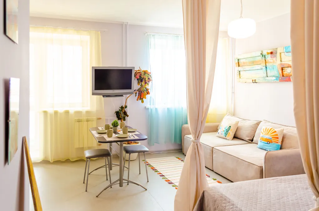 Квартира Уютная квартира с видом на Енисей — Красноярск