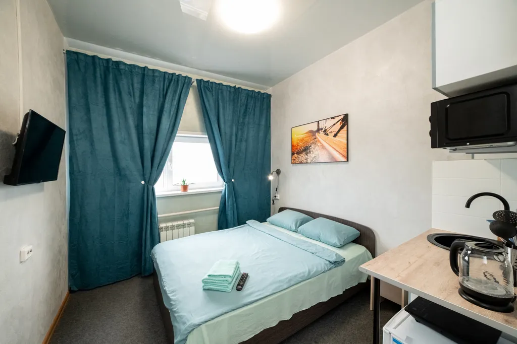 Уютная студия на Быковского