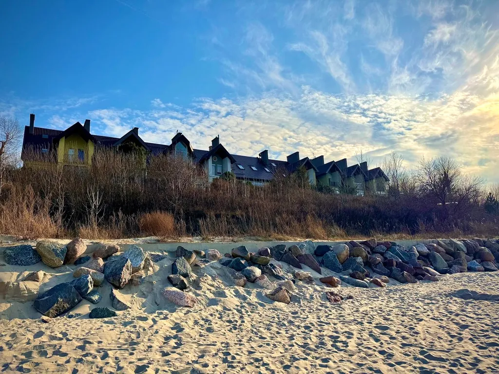 Таунхаус с видом на море на 1 береговой линии Балтийского моря