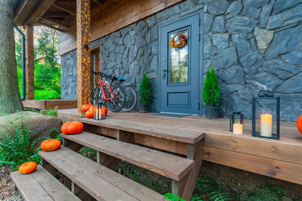 Коттедж Сказочный Шале с камином и джакузи в живописном лесу — Шадрино