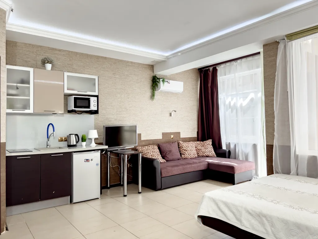 Квартира-студия в Сириусе рядом с морем