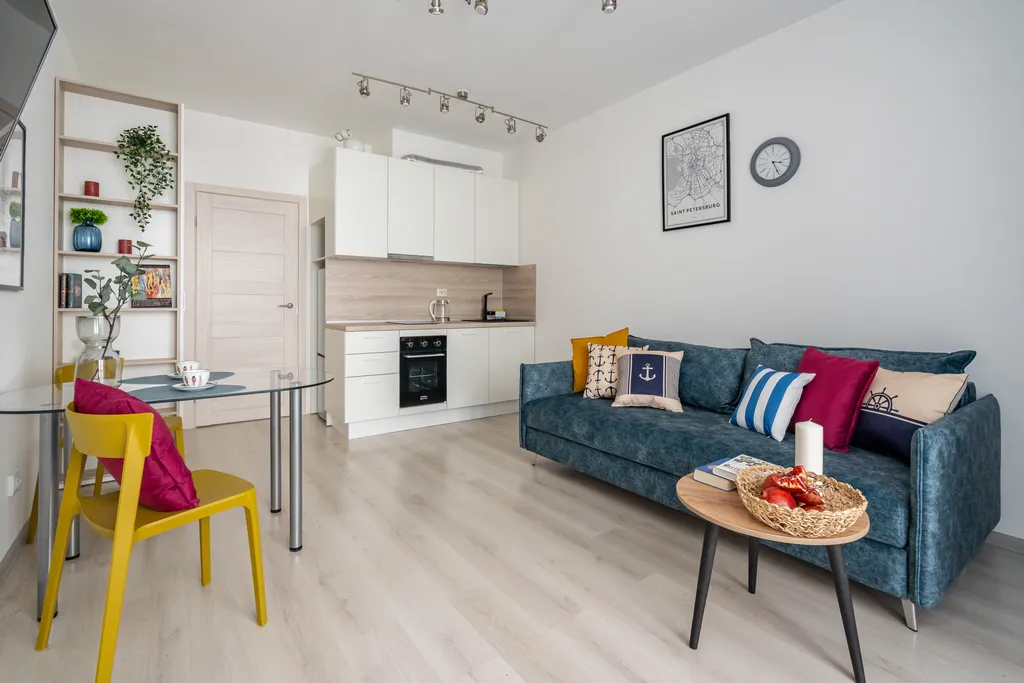 Квартира Квартира Your Emerald Apart с видом на Лахта-центр — Санкт-Петербург