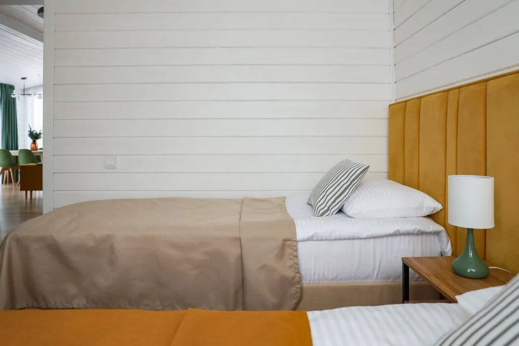 Стильный barnhouse с сауной