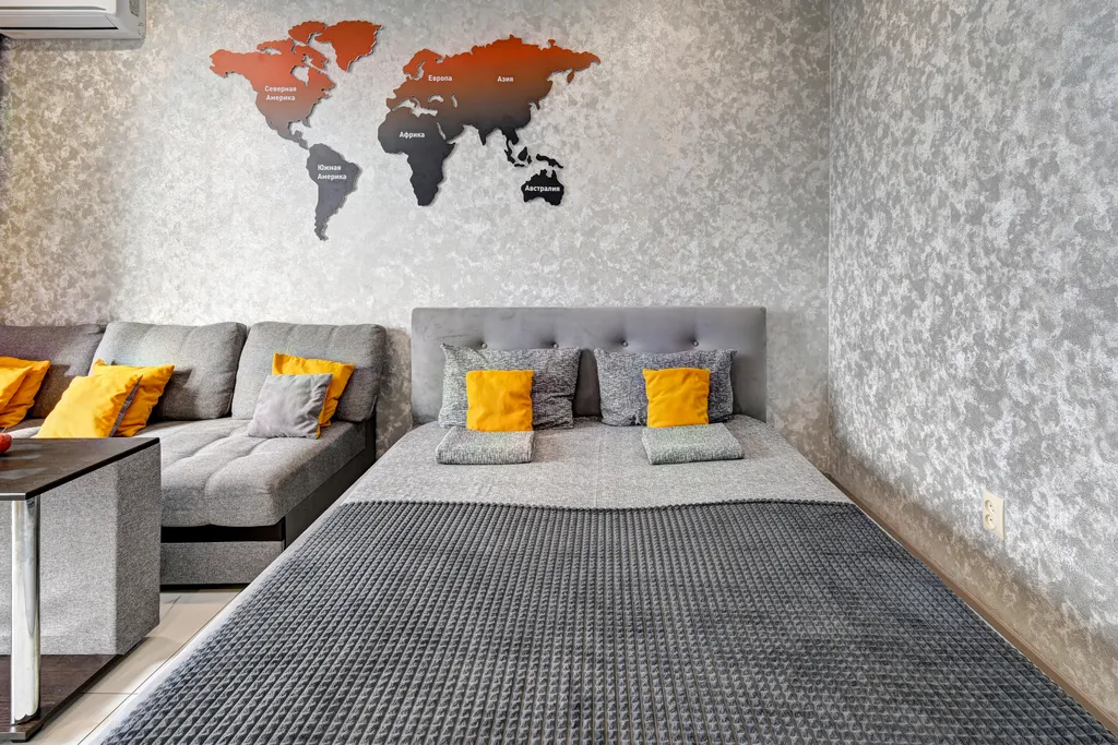 Квартира Квартира Апартамент с кухней, балконом и шикарным видом на море — Адлер