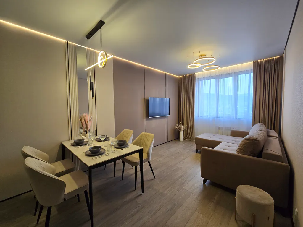 Видовая 2-комнатная квартира класса Luxe